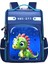 Yeni Ilkokul Öğrencisi Okul Çantası Omurga Koruması Büyük Kapasiteli Hepsi Bir Arada Tamamen Açık Sırt Çantası Gök Mavisi Dinozor Büyük (Yurt Dışından) 1