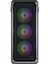 CUT593P Black E-Atx 4X140MM Argb Fan Temperli Cam USB 3.0 Mesh Atx Mid-Tower Gaming (Oyuncu) Kasa 3