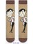 Mr. Bean Desenli Renkli Kolej Çorap 1