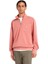 Merrymack River Garment Dye 1/4 Fermuarlı Erkek Sweatshirt Hot Sauce 5