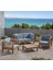 Vista 2+1+1 Bahçe Balkon Teras Ahşap Oturma Grubu 1