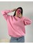 Pembe Basic Oversize Sweatshirt 26088 2