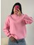 Pembe Basic Oversize Sweatshirt 26088 4