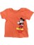 Alp Kids Alpkids Mickey Mouse Şort T-Shirt Baskılı Pamuk Bebek Takım 2