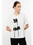Çiçek Kabartmalı T-Shirt 1