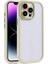 Apple iPhone 14 Pro Max Uyumlu Kılıf Kamera Korumalı Renkli Kenar ve Çerçeve Tasarımlı Vitamin Kapak, Yeşil 1