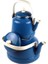 Alev Vintage Emaye Çaydanlık Takımı - Emaye Demlik Takımı - Mega Boy - 2.5 ve 1.0 Litre 3