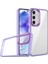 Samsung Galaxy A05S 3D Krom Kamera Korumalı Kenarları Renkli Arkası Şeffaf Sararmaz Kılıf Kapak 1