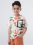 Erkek Çocuk Pamuklu Batik Desenli Yarım Kol T-Shirt 1