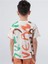 Erkek Çocuk Pamuklu Batik Desenli Yarım Kol T-Shirt 4