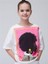 Kız Çocuk Havalı Kadın Baskılı T-Shirt 2