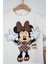 Kız Çocuk Minnie Temalı Ispanyol Paça Takım 3