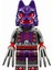 Ninjago - Wolf Mask Warrior - Dark Purple And Red Mask Orijinal Minifigür 2