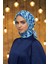 Yaz Işıltısı Koleksiyonu Soft Eşarp Baby Blue Mavi 1185-15 1