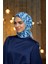 Yaz Işıltısı Koleksiyonu Soft Eşarp Baby Blue Mavi 1185-15 5