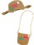 Kitti 24715-01 Kız Çocuk 52 cm Çantalı Hasır Şapka 1