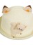 Kız Çocuk 24710-03 Kedi Fügürlü Hasır Şapka 2