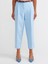 71533 Kemerli Havuç Fit Pantolon-Mavi 3