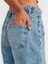 71678 Yanı Apoletli Denim Şort-Tint 4