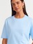 3683 Basic T-Shirt-Açık Mavi 4