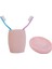 2'li Banyo Seti, Pembe Petek Model, Poliresin 1