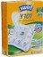 Y101 Ecopor Elektrikli Süpürge Torbası Aeg, Dirt Devil, Grundig Elektrikli Süpürge, Anti Alerjen Filtresi, 4 Adet Filtre Dahil 1