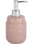 Sıvı Sabunluk Bath Yazılı Pembe 7 x 7 x 17 cm 400 ml 1