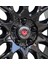 Jant Göbek Arma Vossen Black Sticker 4'lü Set 2