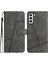 Samsung Galaxy S21 Için Flip Case Kart Yuvaları Tutucu Manyetik Kapak Folio Pu (Yurt Dışından) 5