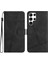 Samsung Galaxy S22 Ultra Bilek Kayışı Tam Koruma Cüzdan Için Flip Case (Yurt Dışından) 5
