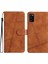 Samsung Galaxy Flip Cüzdan Pu Deri Tam Koruma Bilek Için Flip Case (Yurt Dışından) 5