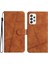 Samsung Galaxy A73 5g Için Flip Case Cüzdan Pu Deri Bilek Kayışı Kartı (Yurt Dışından) 1