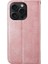 IPhone 15 Için Flip Case Pro El Kayışı Günlük Kullanım Eşkenar Dörtgen Şekli Standı Cüzdan (Yurt Dışından) 5