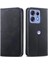 Motorola Kenar 50 Pro Flip Kapak Için Flip Case Basit Iş Cüzdan Kılıf (Yurt Dışından) 1