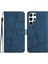 Samsung Galaxy S22 Ultra Bilek Kayışı Tam Koruma Cüzdan Için Flip Case (Yurt Dışından) 1