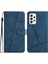 Samsung Galaxy A73 5g Için Flip Case Cüzdan Pu Deri Bilek Kayışı Kartı (Yurt Dışından) 5