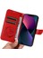 IPhone 14 Için Flip Case Artı Kredi Kartı Yuvası ile Yüksek Kaliteli Deri (Yurt Dışından) 4