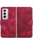Oppo Flip 12 5g Geometrik Desen Flip Iş Pu Deri Için Flip Case (Yurt Dışından) 1