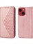 IPhone 13 Için Flip Case Pro Max Eşkenar Dörtgen Şekli Günlük Kullanım Cüzdan El Kayışı (Yurt Dışından) 1