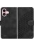 IPhone 16 Için Flip Case Pu Deri Kapak Çevirin Geometrik Desen Flip Case (Yurt Dışından) 1