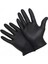 Smh Medikal Pudrasız Nitril Latex Muayene Eldiveni Siyah 100 Adet Medium 5