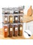 12'li Sızdırmaz Kapak Kaşıklı Saklama Kabı Seti - Etiketli Baharatlık - 4X(580 Ml, 1100 Ml, 1580 Ml) 1