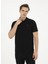 Siyah Erkek Slim Fit T-Shirt GTP04IY024 1