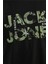 Jack & Jones Bisiklet Yaka Logolu Tişört - Techlogo-12215700 5