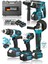 Profesyonel 4'lü Set 2-26 Somun Sıkma - Şarjlı Hilti-Şarjlı Taşlama - Akülü Vidalama 13 mm Şarjlı 1