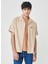 Regular Fit Bej Erkek Gömlek L67PLDUQ_KISA Kollu Gömlek Beden: Xl 2