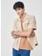 Regular Fit Bej Erkek Gömlek L67PLDUQ_KISA Kollu Gömlek Beden: Xl 3