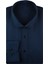 GM1007100444 Klasik Yaka Slim Fit Düz Mavi Erkek Gömlek Beden: Xl 1