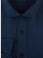 GM1007100444 Klasik Yaka Slim Fit Düz Mavi Erkek Gömlek Beden: Xl 2