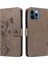 El Kayışı Yüksek Kaliteli Deri ve Kart ile IPhone 12 Pro Max Için Kılıf (Yurt Dışından) 1